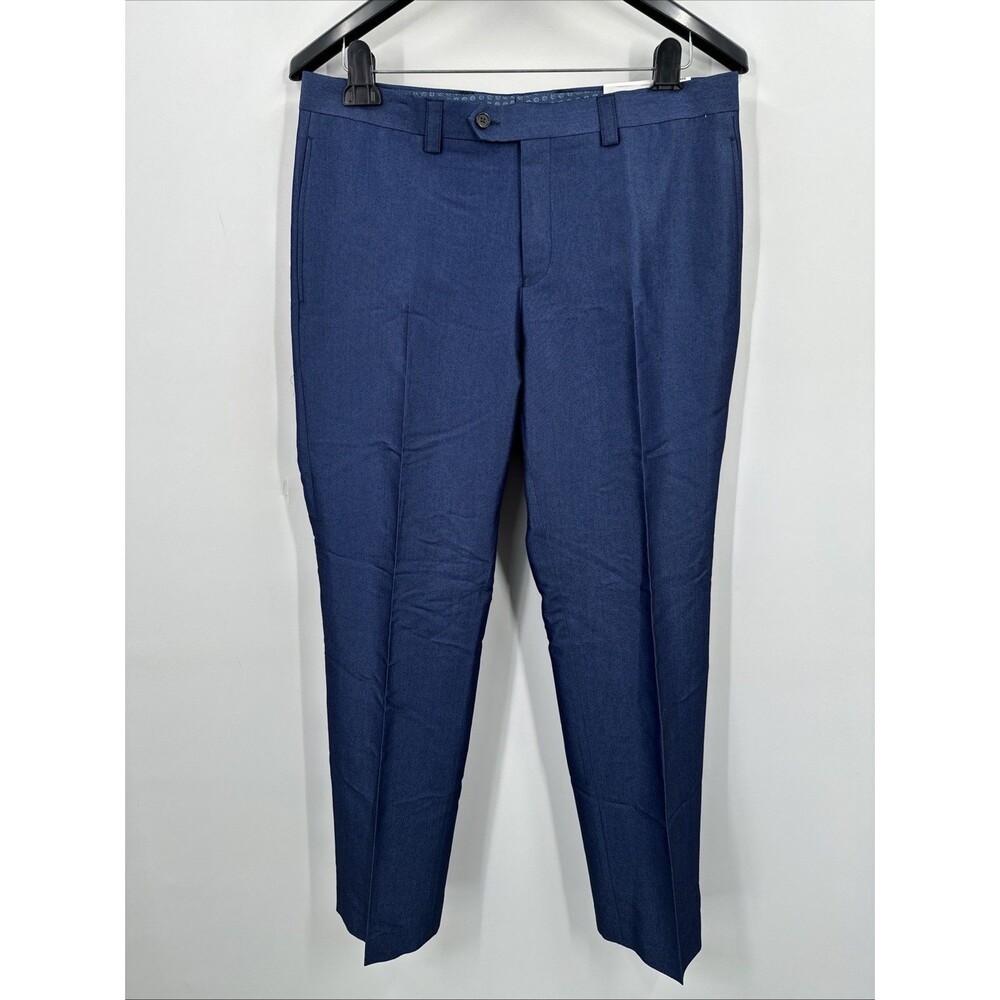 Lauren Ralph Lauren Men's Suit Dress Pants 34X30 Blue Classic Fit Emory $175